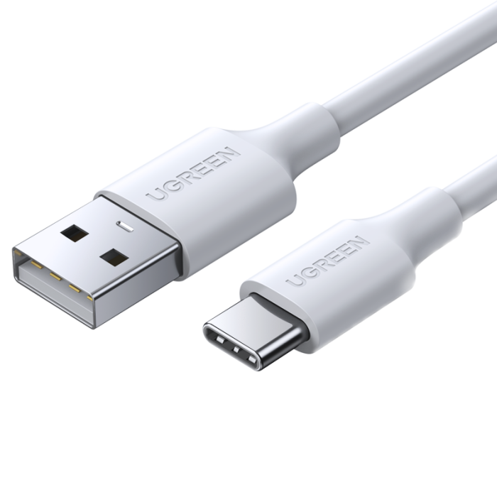 UGREEN US287 USB-C Charging Data Cable/2M-White UGREEN US287 USB-C Charging Data Cable/2M-White